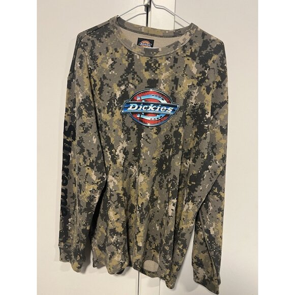 Supreme Dickies Thermal Shirt (FW25) Digital Camo Size US XL New Fast Ship - Picture 1 of 5